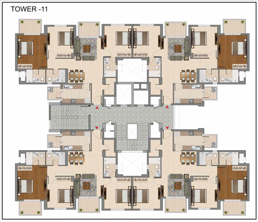 Cluster Plan Phase-II, Hero Homes Mohali, Sector-88